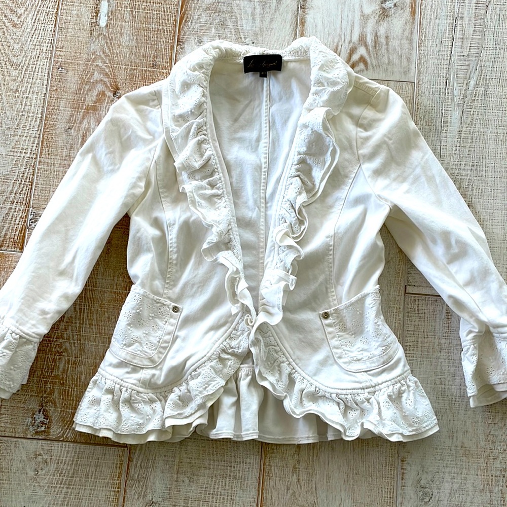 White summer jacket